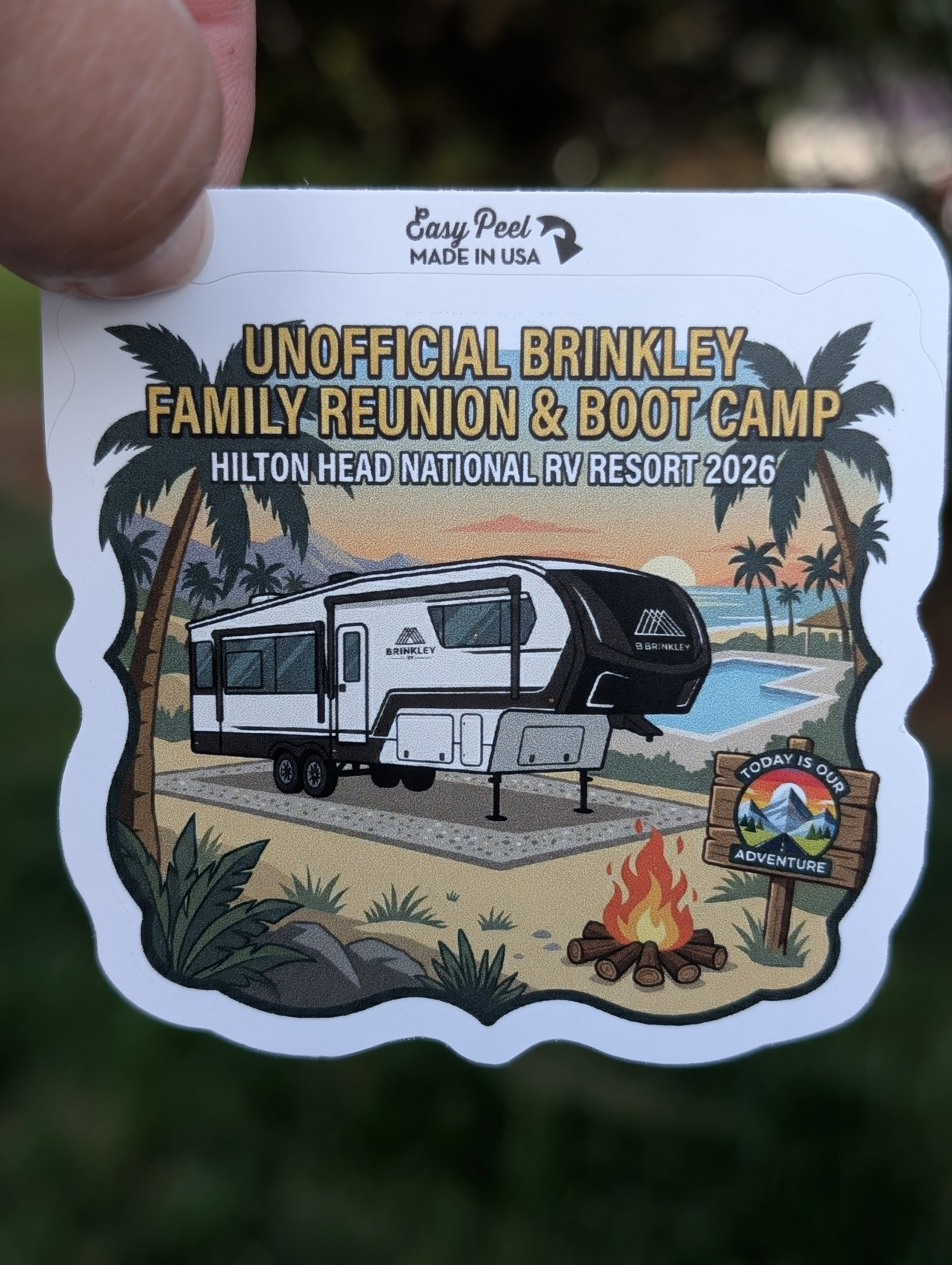 Rally Sticker